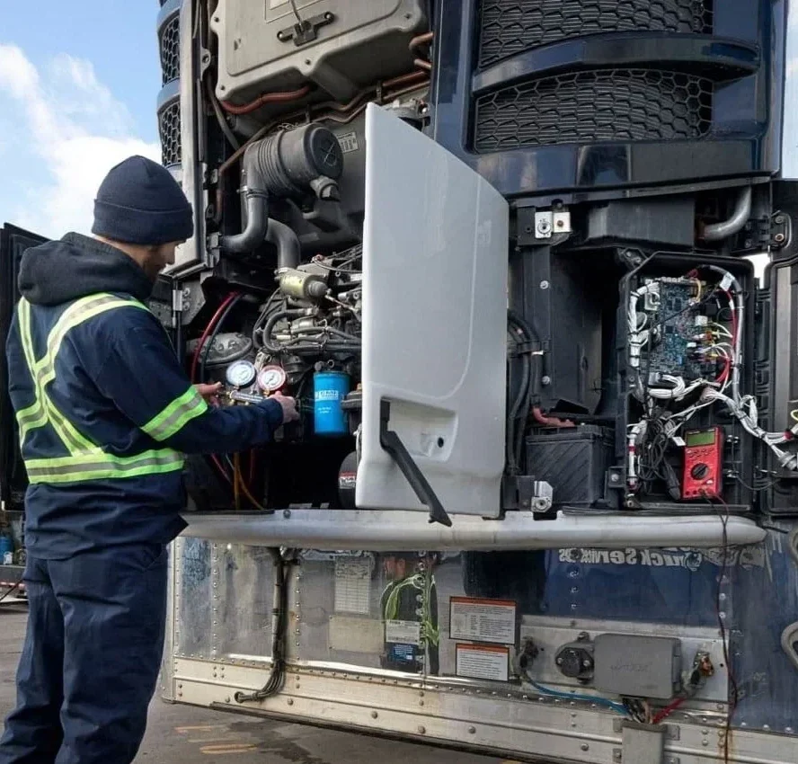 Emergency Refrigerated Truck Reefer Truck Repair